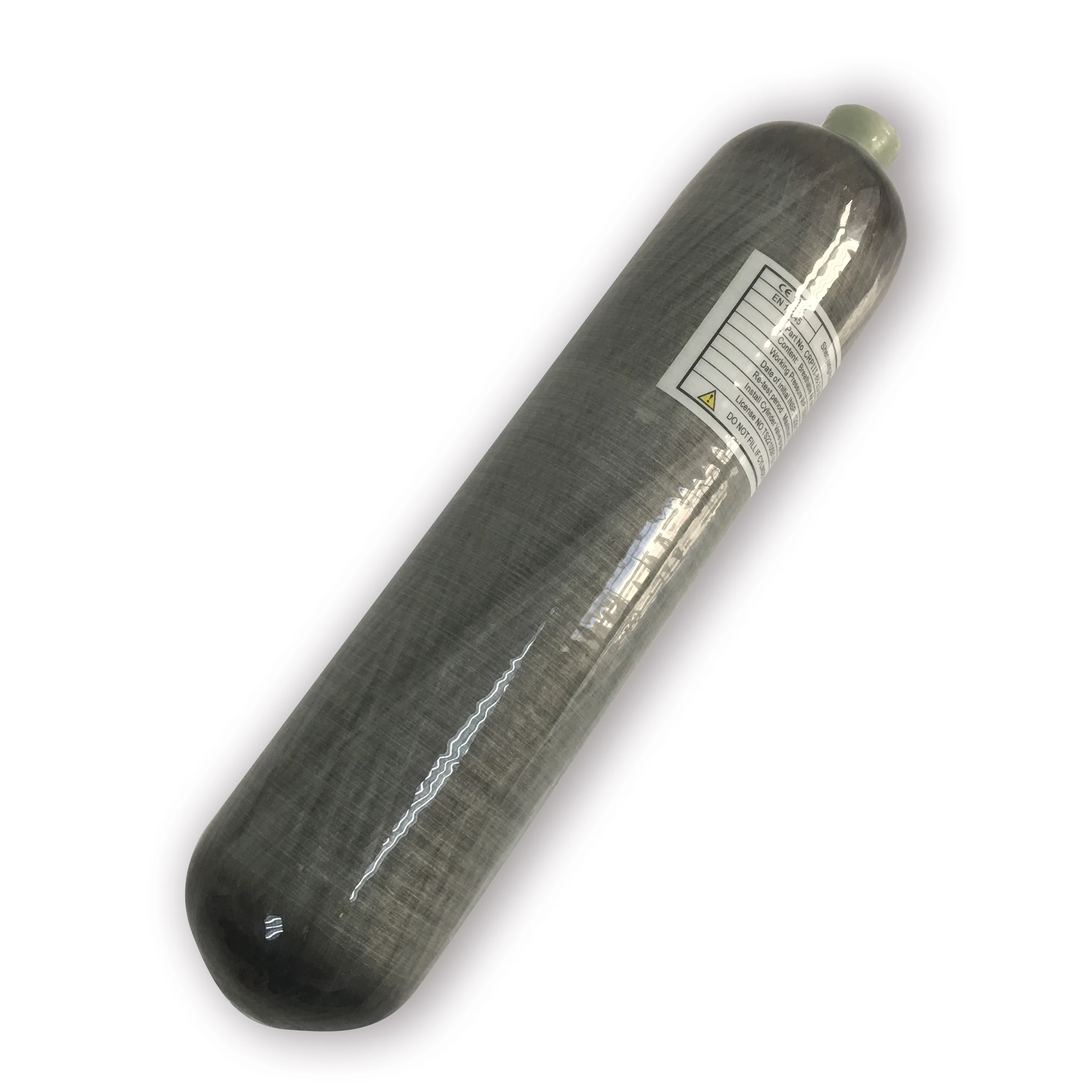 Shenyang Acecare 2L 300bar Carbon Fiber Cylinder High Oxygen Grey 30mpa Small Portable Oxygen Cylinder Oxygen Tank 200mm 8kg