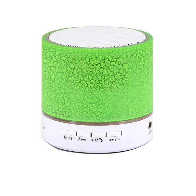 A9 BT Speaker Mini Wireless Loudspeaker Crack LED TF USB Subwoofer Speakers mp3 stereo audio music player