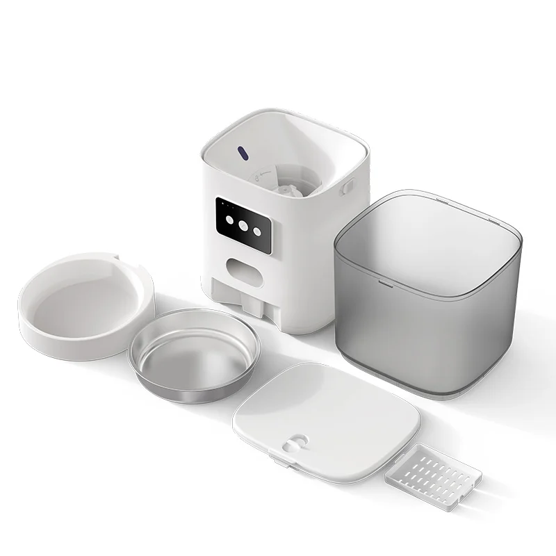New Arrival 6L Automatic Pet Feeder With Voice Recorder And Timer Programmable For Dog And Cat