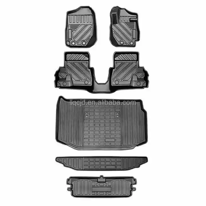 Автомобильные аксессуары 3D TPE коврики для пола автомобиля на заказ резиновые ног багажника автомобильный коврик протектор