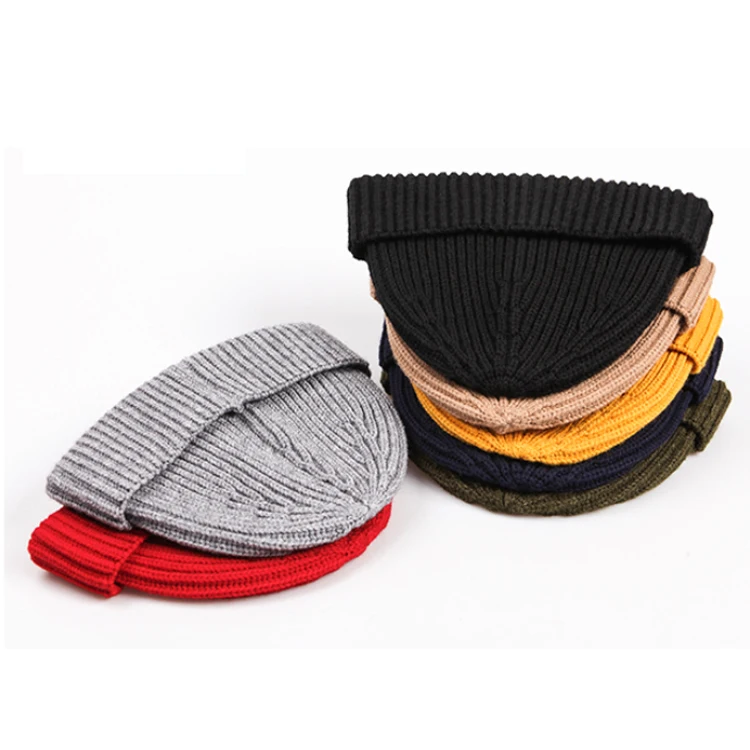 wholesale high quality fashion embroidery winter hats with custom logo beanie hats