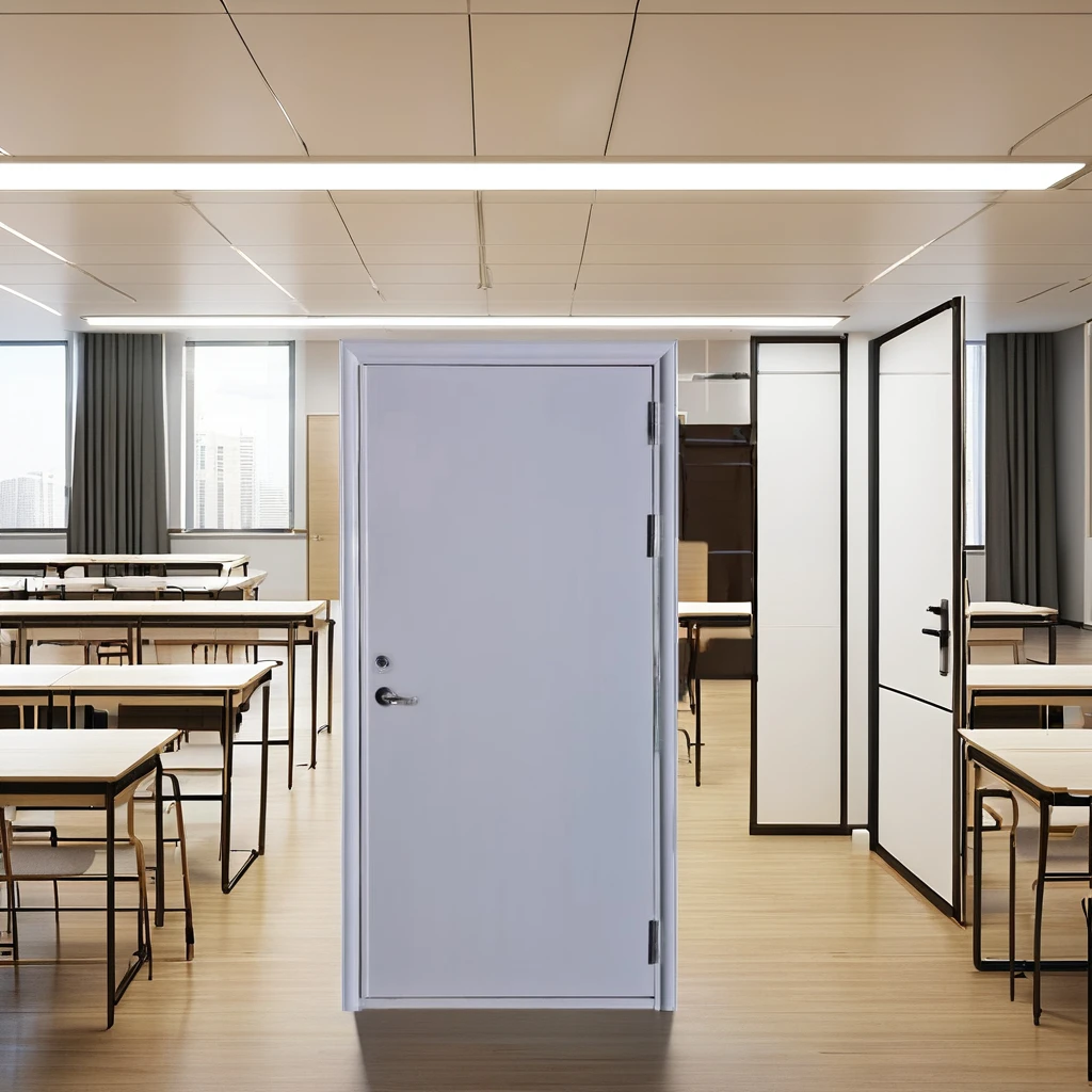 Chinese manufacturer Fire Door Hotel Entry Door Fire-Rated Interior Steel Door for Mall and Hospital