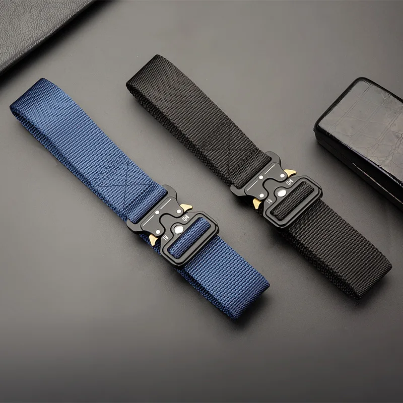 Amazon Wholesale Camouflage Nylon Heavy Duty Unisex Adjustable Comfortable Colorful Tactical Military Belt