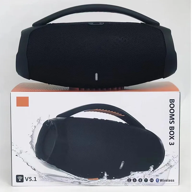 Лидер продаж Amazon 2022 беспроводной динамик boombox 3 BT5.0 внешний сабвуфер Partybox высокомощный