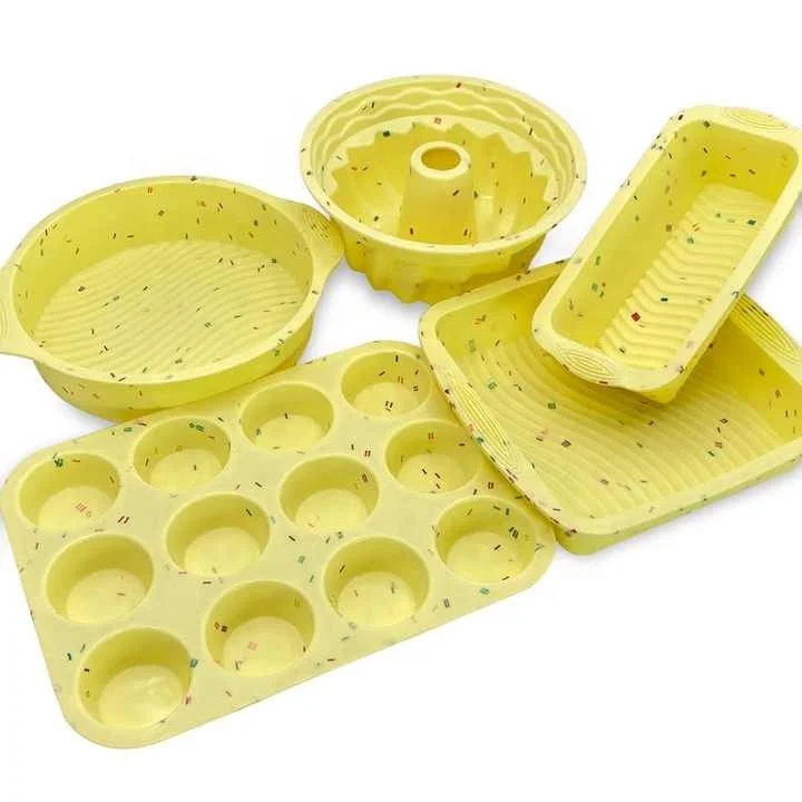 Hot Sale Silicone Cake Molds Bakeware Food Grade Silicone Baking Molds For Baking Supplier Silicone Cake Mould Baking Tool Set