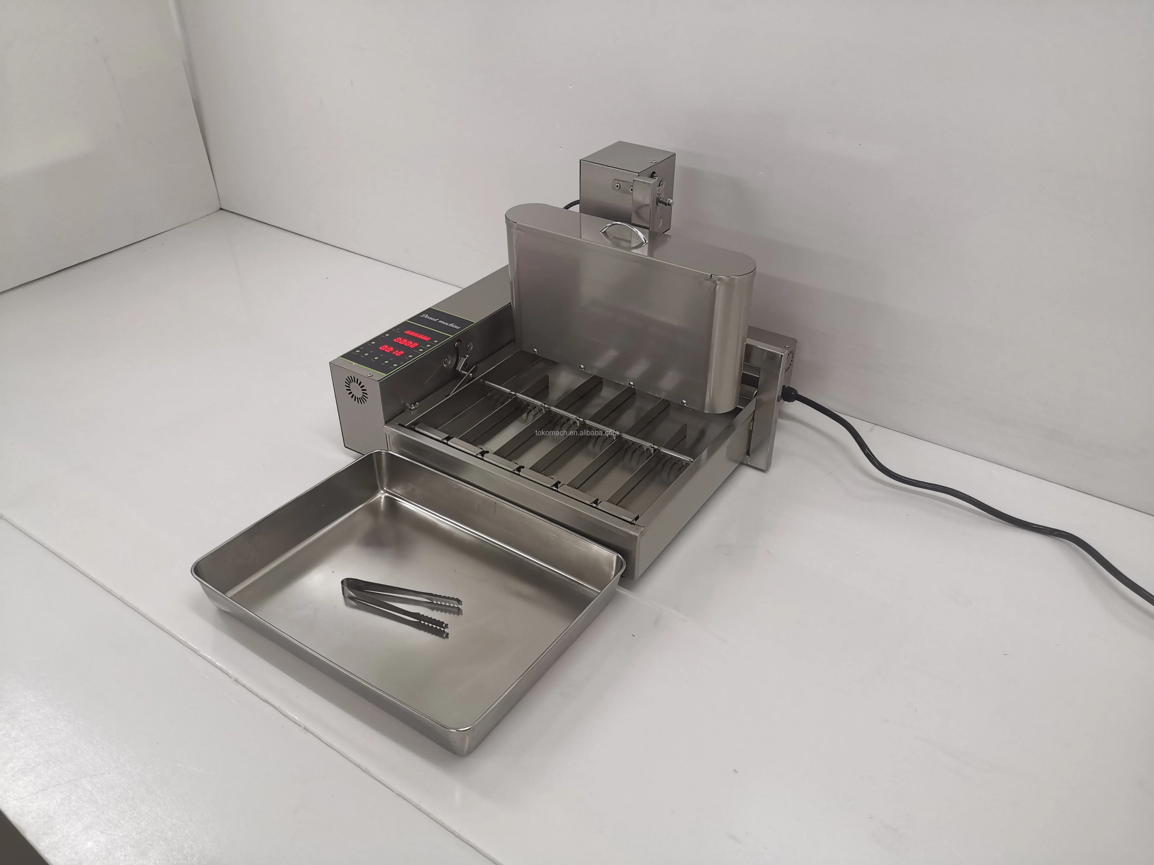 Small Business Snack Automatic Small Size 6 Line Donut Maker Mini Donut Machine