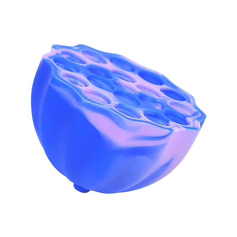 Bulk Custom Push Pops Bubble Fidget Toy Kids Sensory Squeeze Mesh Stress Pop Fidget Toys Ball 3D silicone puzzle toy