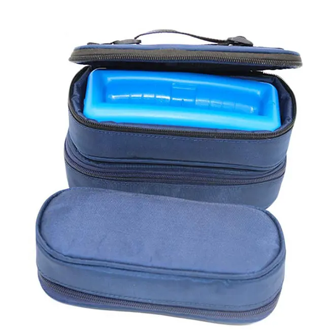 
Waterproof Portable Small Medical Cooler Box Insulin Pen Insulated Cooler Bag for Diabetic 