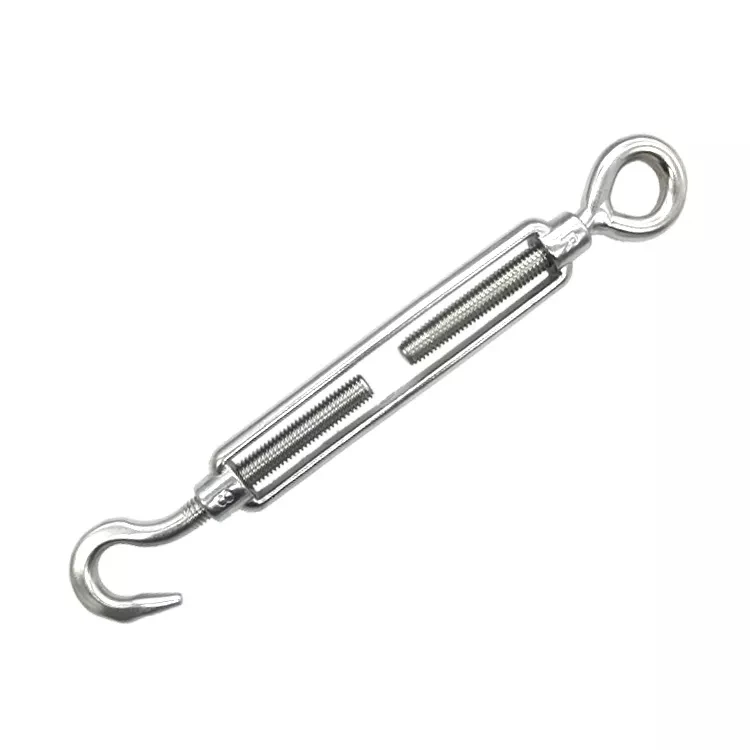 European Type Turnbuckle Hook/ Eye Rigging Hardware Heavy Duty Lifting Wire Rope Turnbuckle With  Stainless Steel Turnbuckle