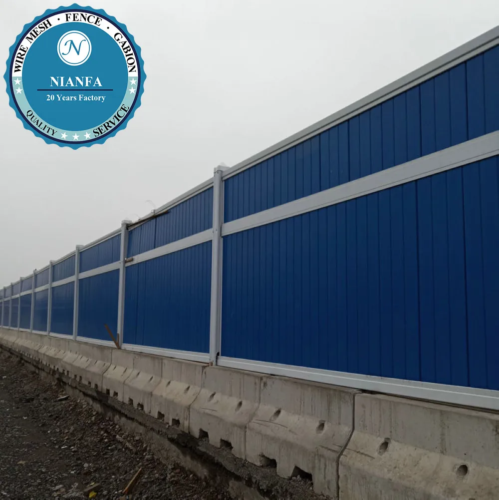 Vertical Decorative Garden PVC Vinyl Fence Panels Privacy Perimeter Slats Fence