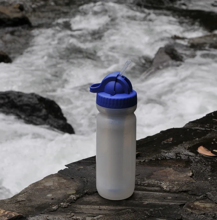 Diercon Hot Sales Outdoor Drinking Direct Water Bottle Personal Activated Carbon Water Purifier Bottle for Daily Water (PB02)