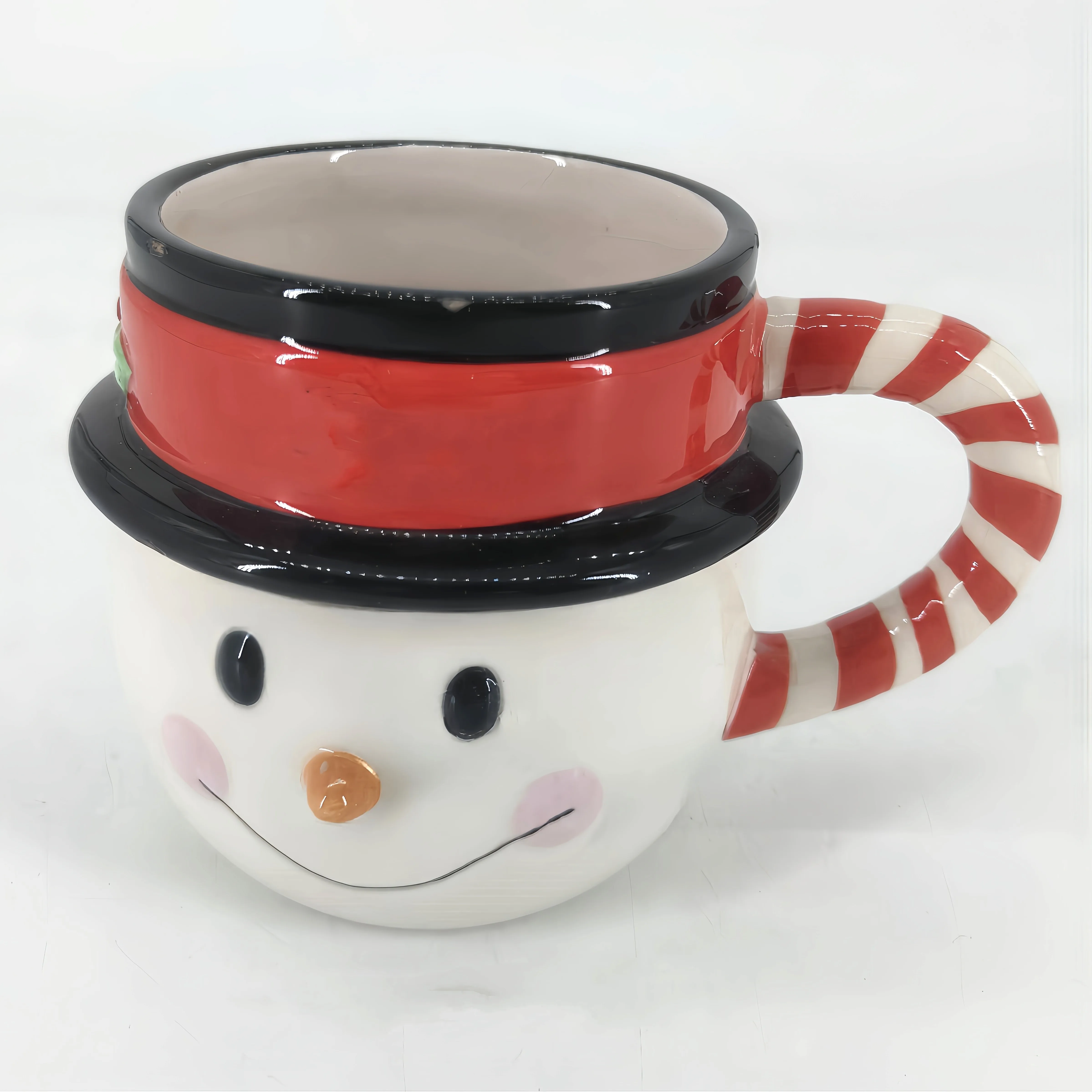 Creative Ceramic Christmas Snowman Winter Mug Cup 3D Novelty Gifts Deer Coffee Mug Christmas Gifts