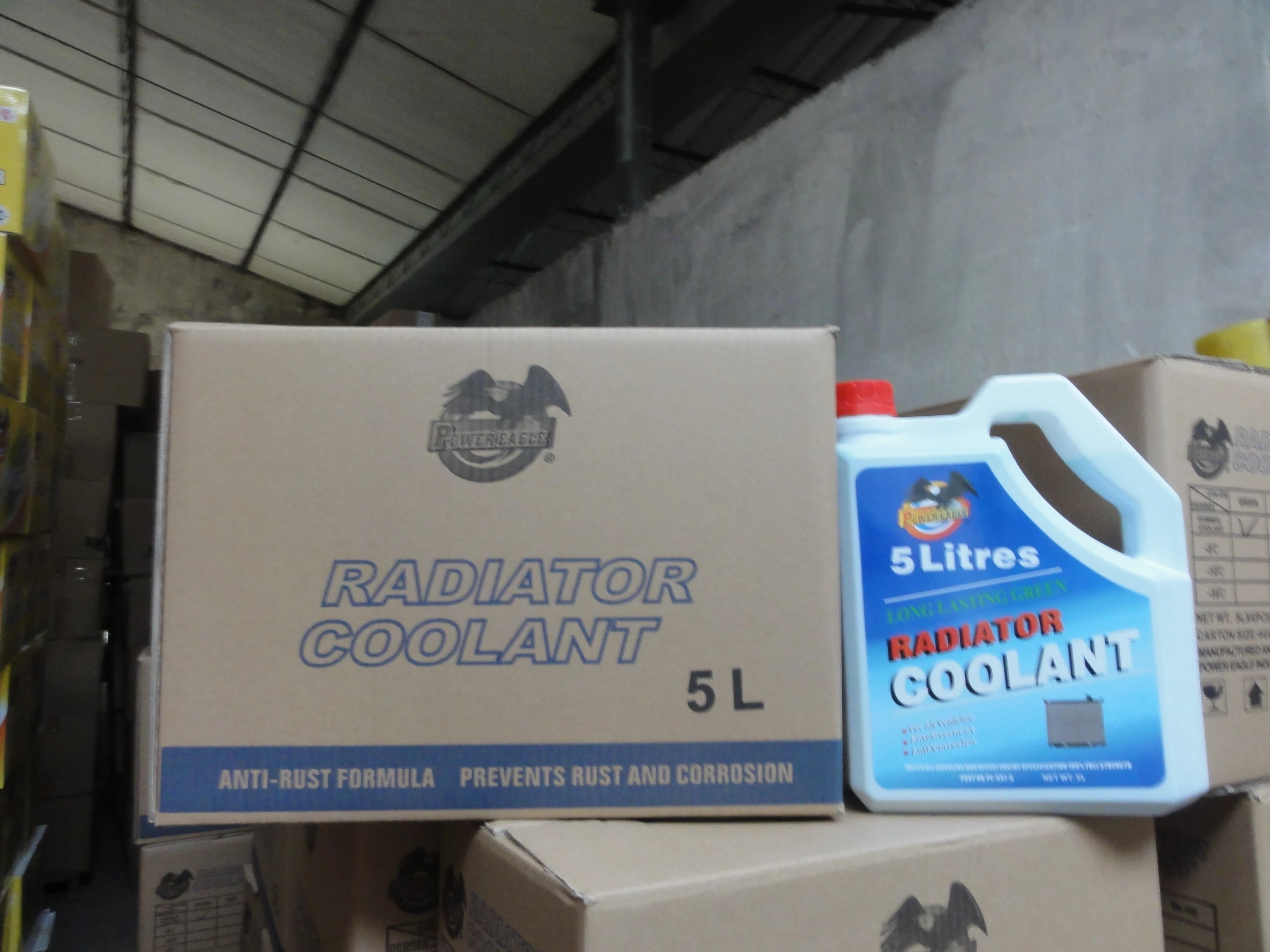 5 л долговечный зеленый радиатор охлаждающей жидкости