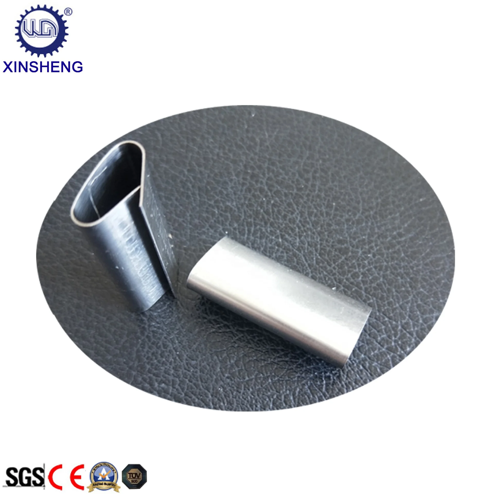 Automatic Mechanical Steel PET Plastic Packing Strip Buckle Making Machine metal Strap Seal Making Machine