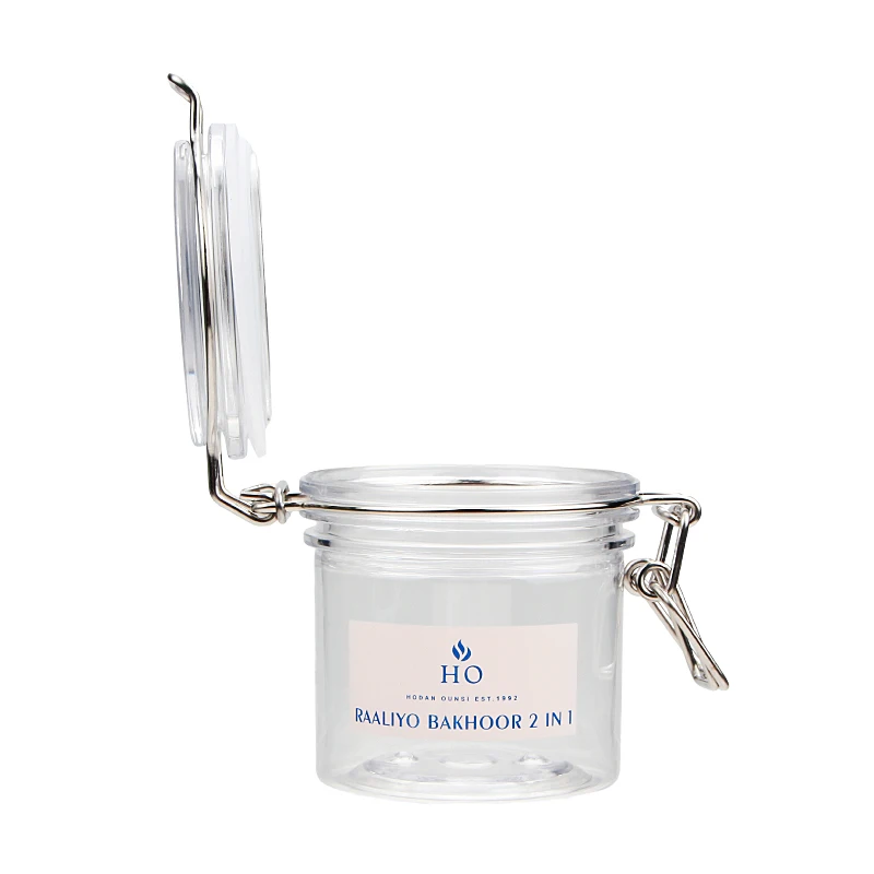 Private Label Multifunctional Durable Food Storage Wide Mouth Mason Jars with Clip Top Lids