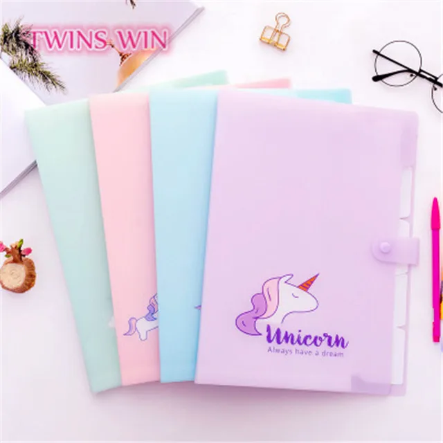 stationery supplies school colorful new style file folder plastic 579