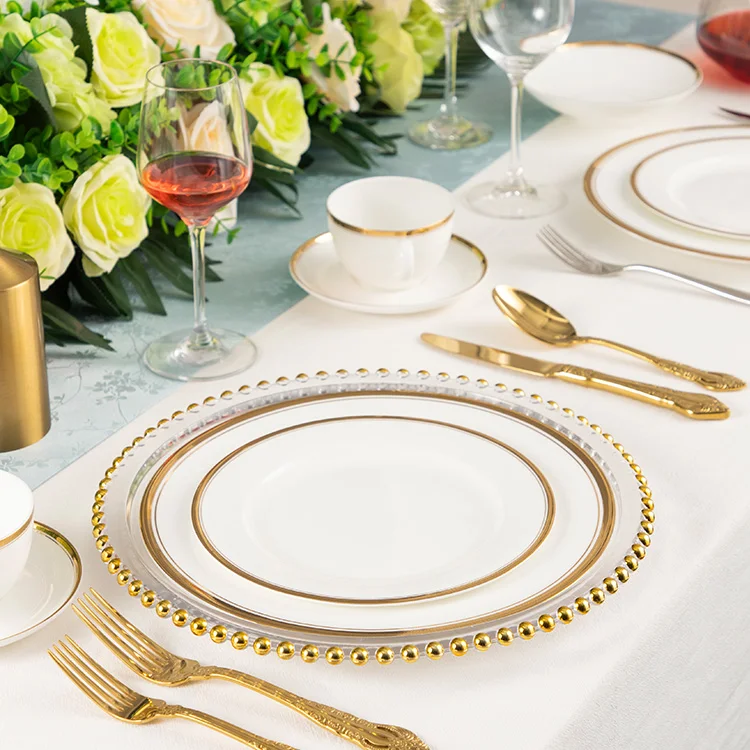 PITO Horeca Custom Bone China Designer Luxury Nordic Hotel Restaurant Dinner Ceramic Dishes Dinnerware Plate