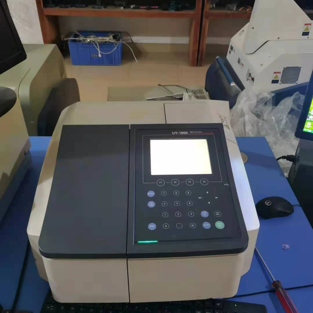  Бывший в употреблении спектрофотометр Япония UV1800 УФ-спектрофотометр низкая