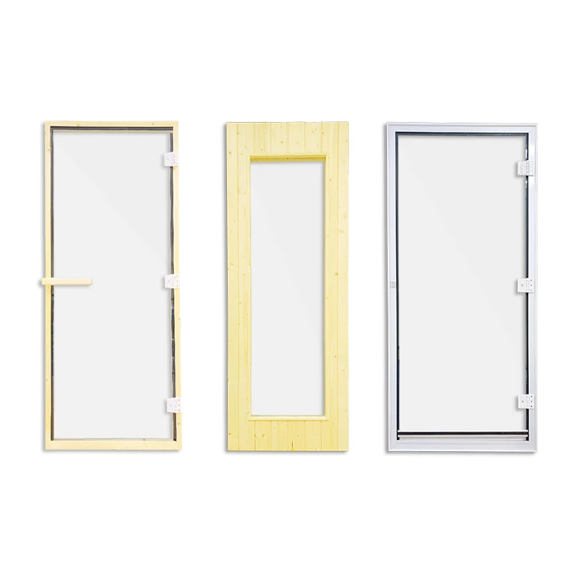 Dry Steam Sauna room accessories sauna door handle wooden handle