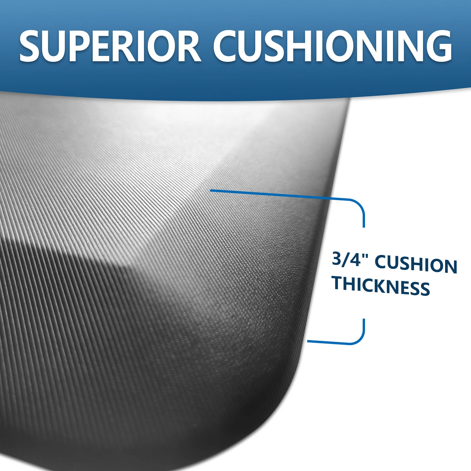 High Quality PU Foam OEM waterproof non slip Anti Fatigue Mats for Kitchen Floor Anti-fatigue Mat