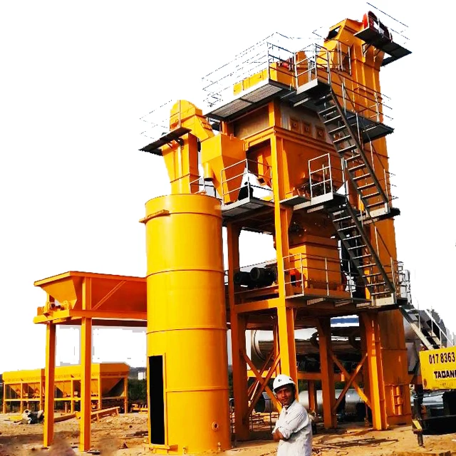 120T/H stationary asphalt mixing plants from China