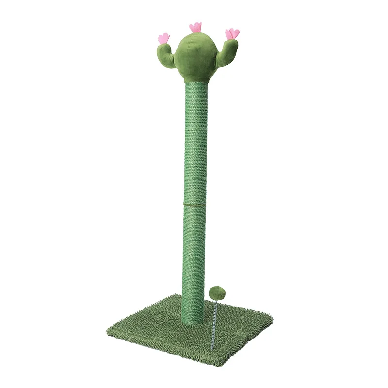 High Quality Modern Designer Flower Diy Activity Big Solid Cat Climbing Frame Cat Trees Scratcher