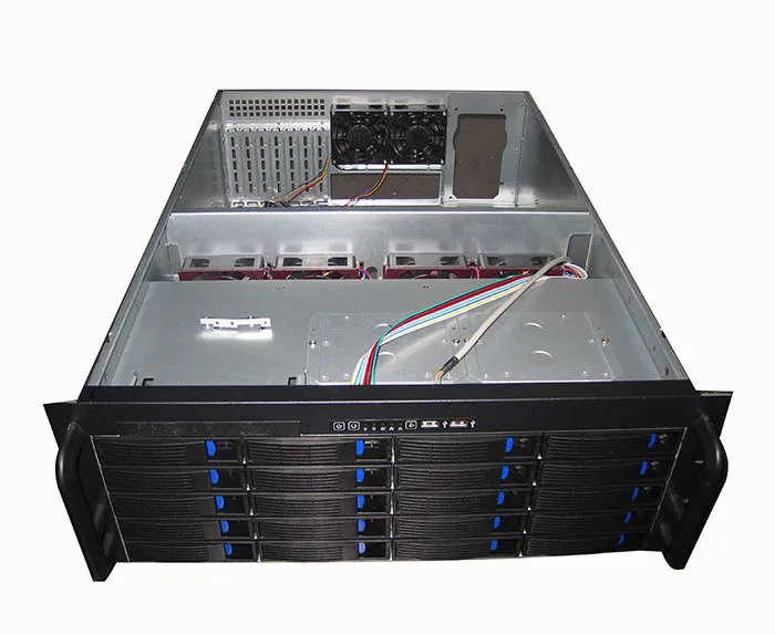 4u waterproof server rack cabinet/chassis/cabinet 20 x hot-swap SATA/SAS 6G hard drive bay