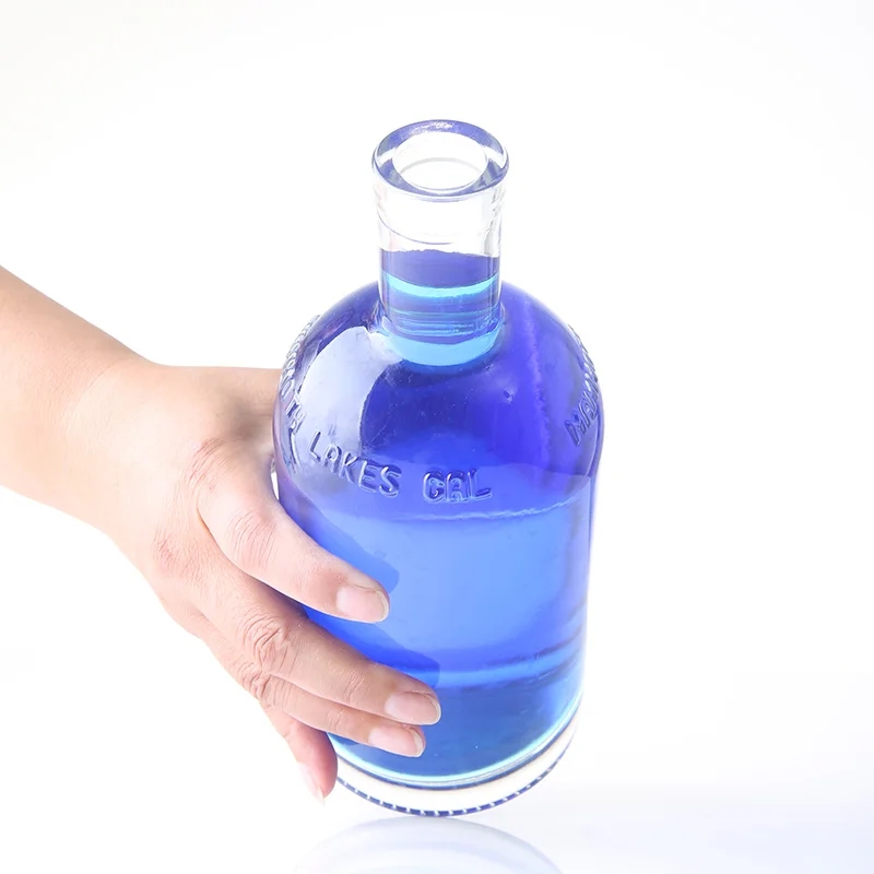 Unique Shape Luxury Super Flint 350ml 500ml 700ml Sake Whiskey Spirits Vodka Gin Rum