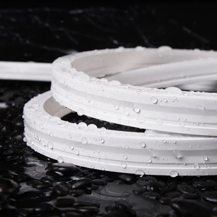 Водонепроницаемый 12 В 24 SMD2835 50 м каждый метр рулон 120 светодиод RGB гибкий канат светодиодный неоновый ленточный свет