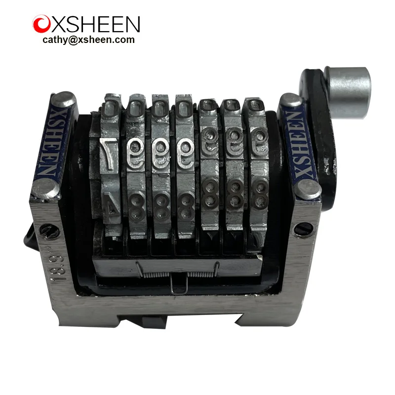 Hot Sale Printing Rotary Numbering Machine 3 Digit Numbering Head For Printing Number On Paper