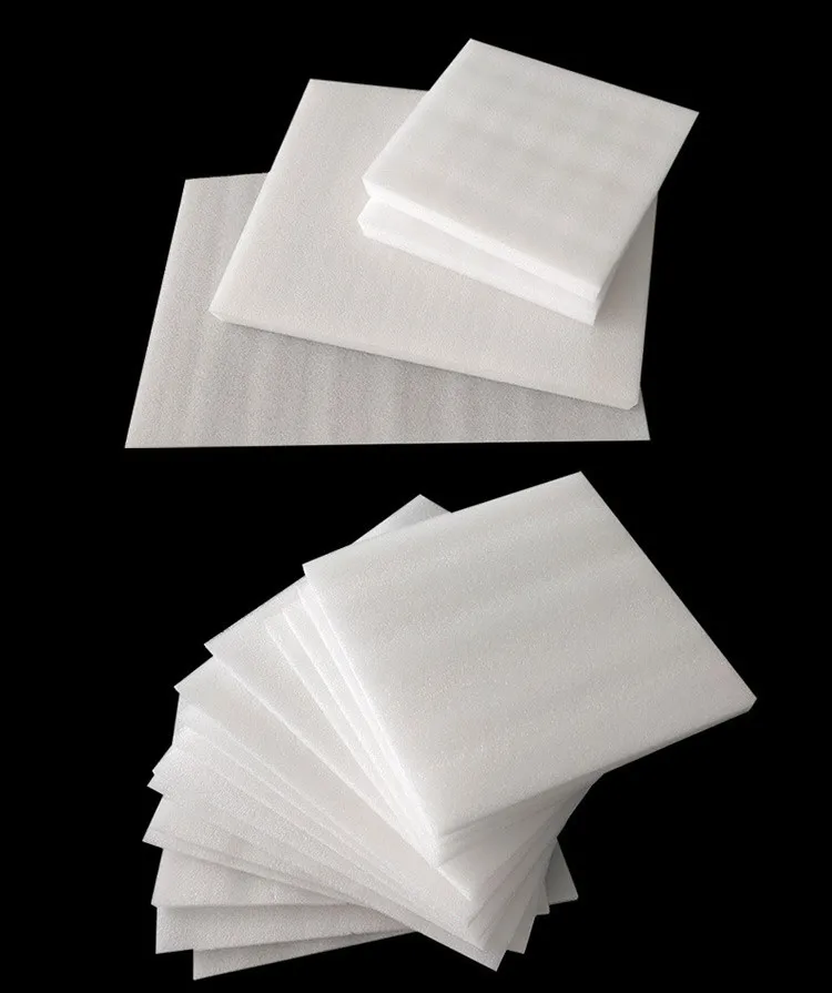 Custom pearl cotton packaging material shatter-proof foam cotton shaped inside EPE packaging pearl cotton
