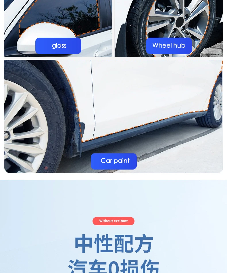 Auto Care Factory Wholesale,Care Product Bug and Tar Remouver Spray Pitch Cleaner for Cleaning Sap Sticker Spot Coal Asphalt