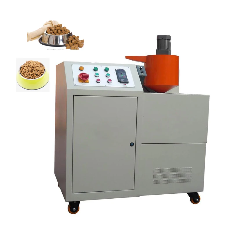 Экструдер для сухих продуктов для кошек, машина для производства корма для жевания собак
