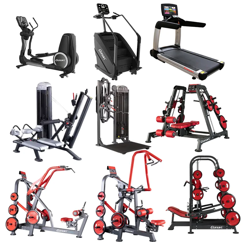 Ganas Новое поступление профессиональная Роскошная комплектация для фитнеса тренажерного зала оборудование спортивных клубов в Гуанчжоу