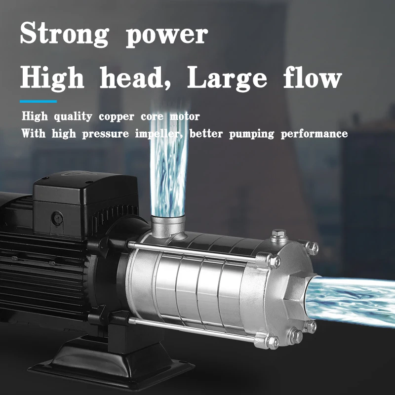 Aikon made horizontal pipeline centrifugal pump inline pressure booster pump inline water booster pump