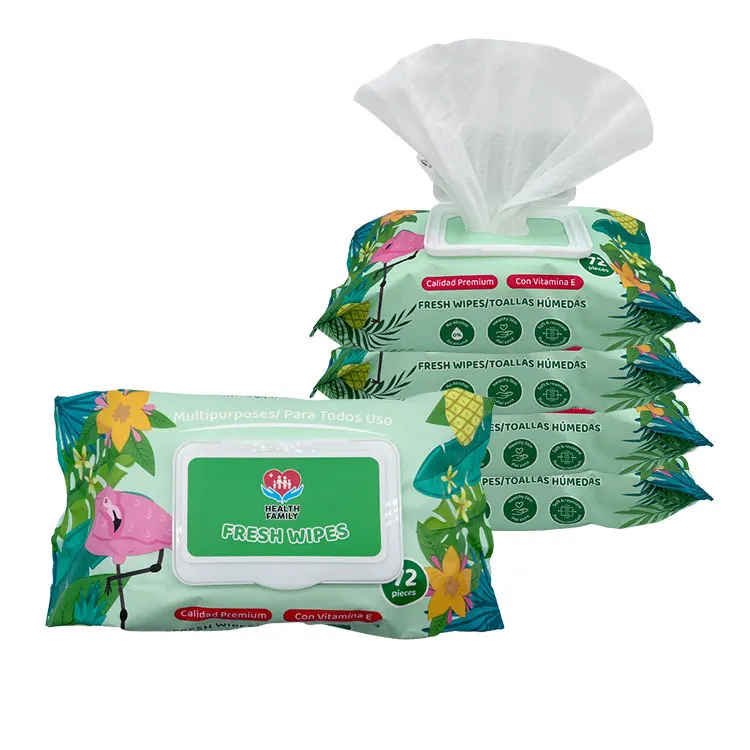 OEM бесплатный образец низкая цена биоразлагаемые органические нетканые неароматизированные Детские Взрослые влажные