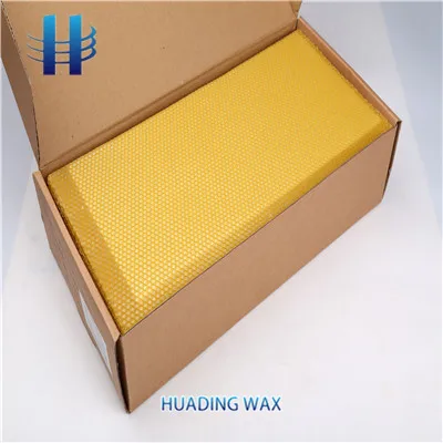 Beekeeping natural  Bee Wax Comb Foundation with high purity for Bees