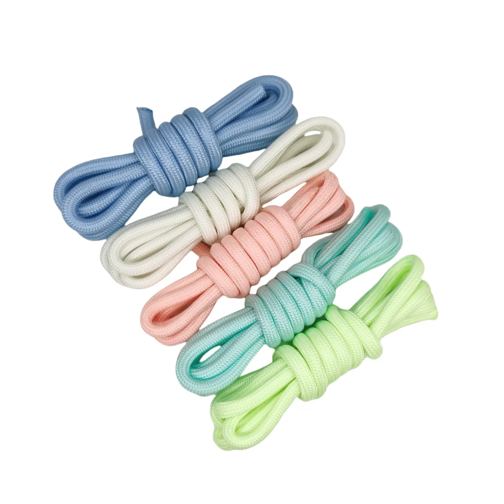 high quality 4mm polyester fluorescence tent rope glow in dark camping guyline