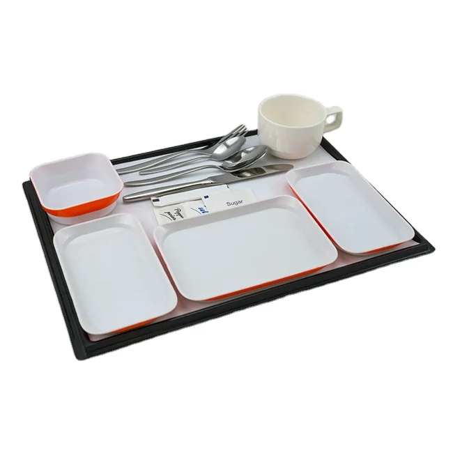 Wholesale White Melamine Airlines Dinner Plate