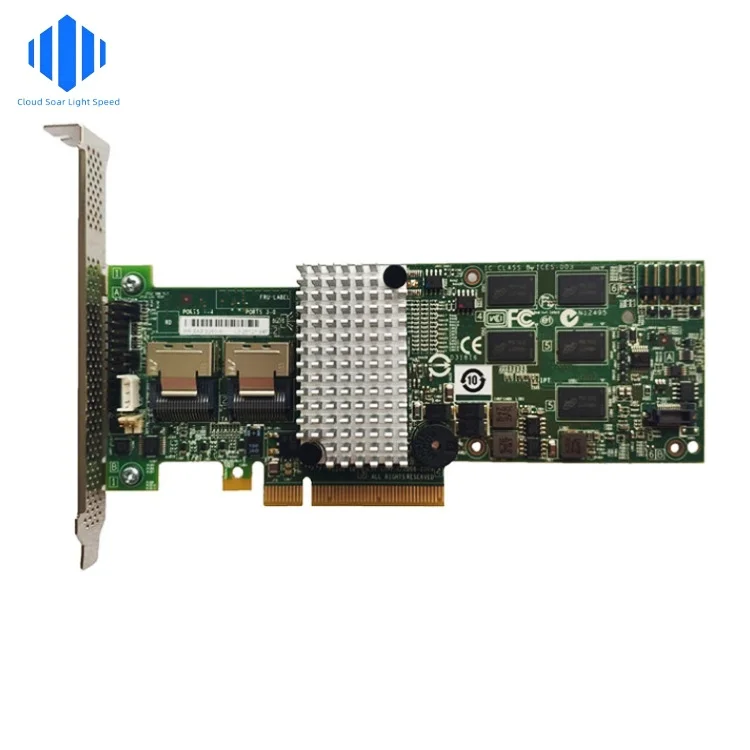 Original LSI SAS 9260-8i PCI Express Raid Controller Card 16 Internal Ports Adapter  Application Network Cards