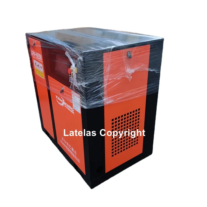 China factory air compressor industriel horizontal two stage air compressor oil cooler