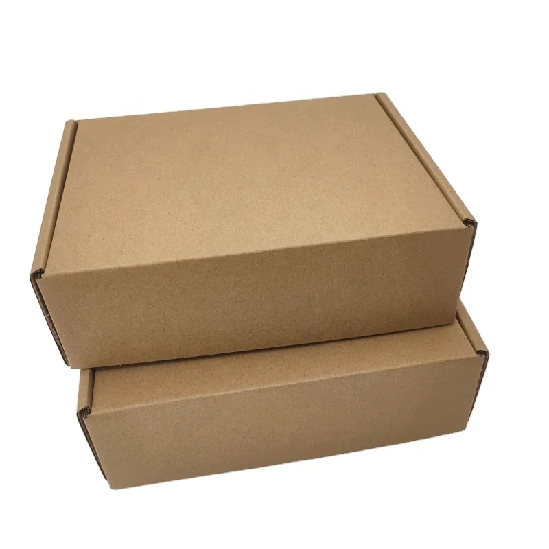 Corrugated Custom Cute Shipping Boxes Kraft Brown Shipping Corrugated Mailing Boxes