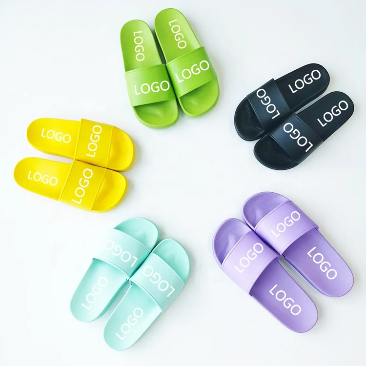 Popular Soft sole Slides Custom Anti-Slip Hot Sale Custom Flip Flops Custom Printed Slippers Footwear comfortable