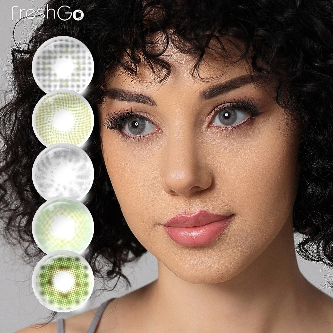 Freshgo New Arrival Alask color lens  fancy look cheap cosmetic colored contacts  wholesale soft contact lens
