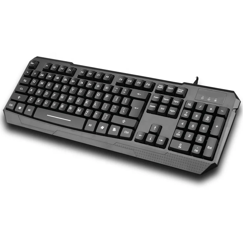 
Widely used multimedia computer PC gaming keyboard that provides the latest gaming keyboards for professional gamers 