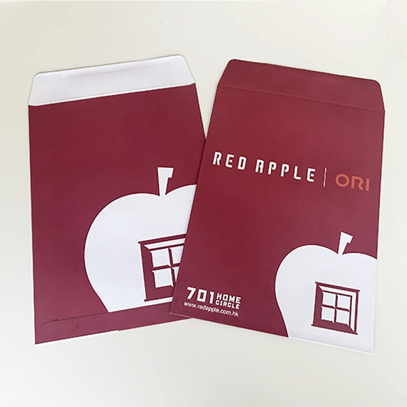 Custom Classical High Quality Mini Paper Window Envelopes Wedding Invitation Envelope Gift Envelope