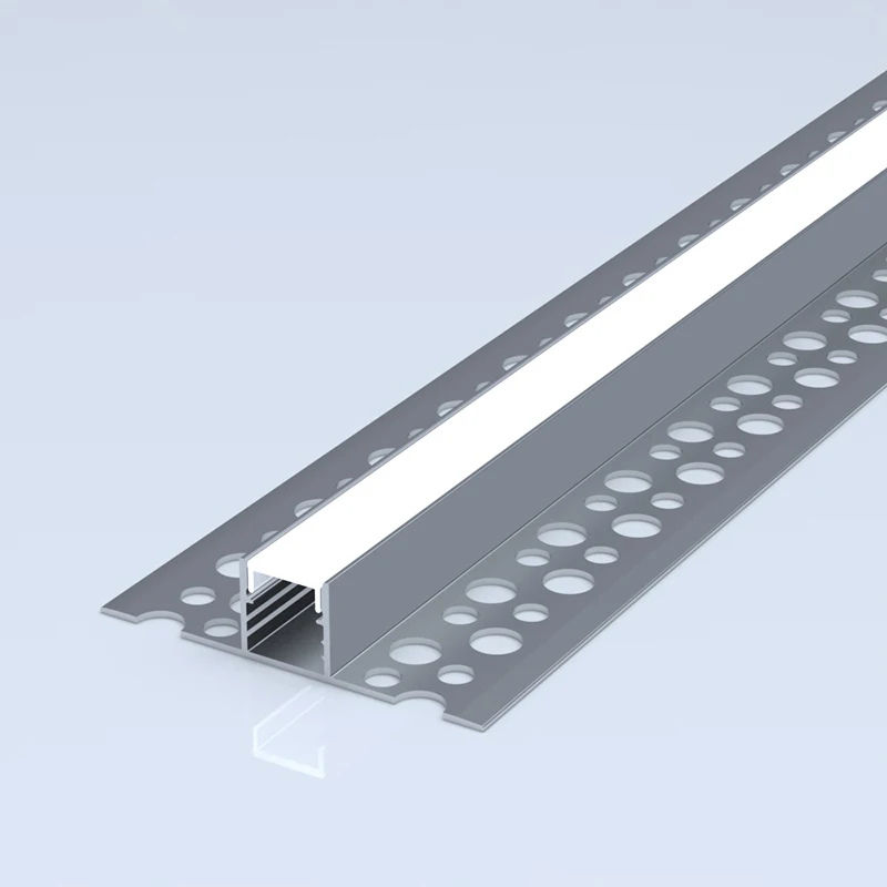 led light strip ceiling diffuser channel extruded aluminum  channel profile
