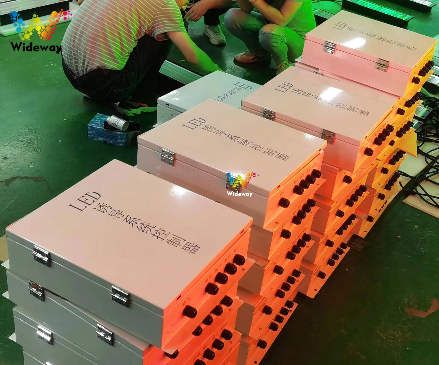 Tunnel PC active road stud 24V luminous plastic powered active road stud controller