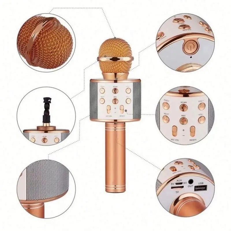Хит продаж микрофон для караоке Ws858