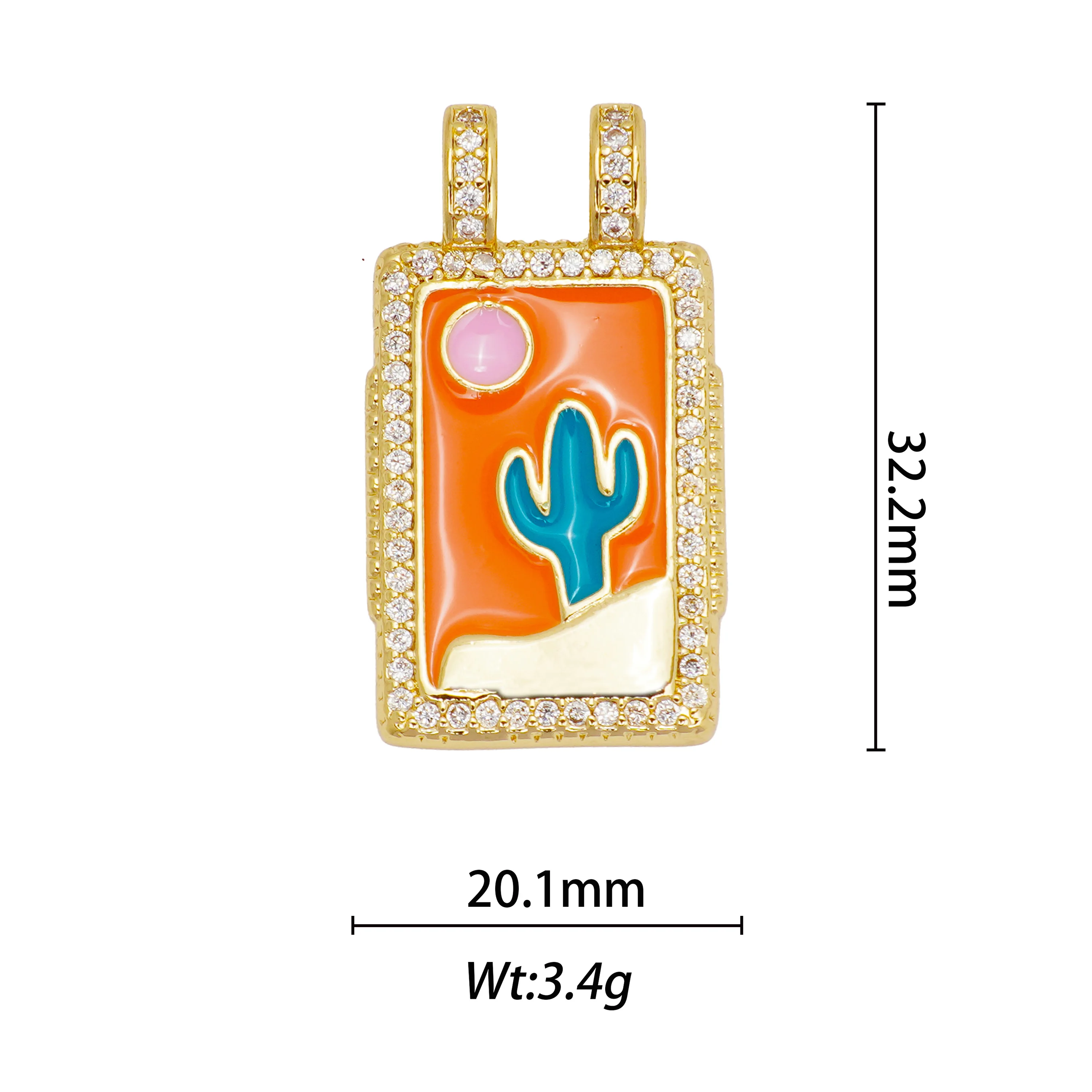 Nontarnish wholesale diy  Stainless steel eyes diamond pendants charms for jewelry making